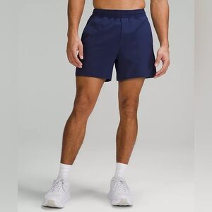 NEW LULULEMON Pace Breaker 7” Linerless Short - Navy Blue